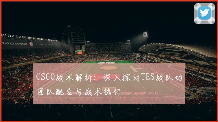 CSGO战术解析：深入探讨TES战队的团队配合与战术执行