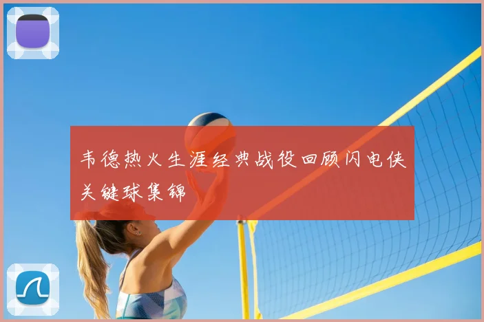韦德热火生涯经典战役回顾闪电侠关键球集锦
