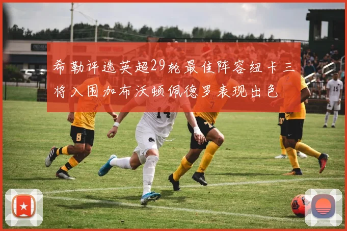 希勒评选英超29轮最佳阵容纽卡三将入围加布沃顿佩德罗表现出色