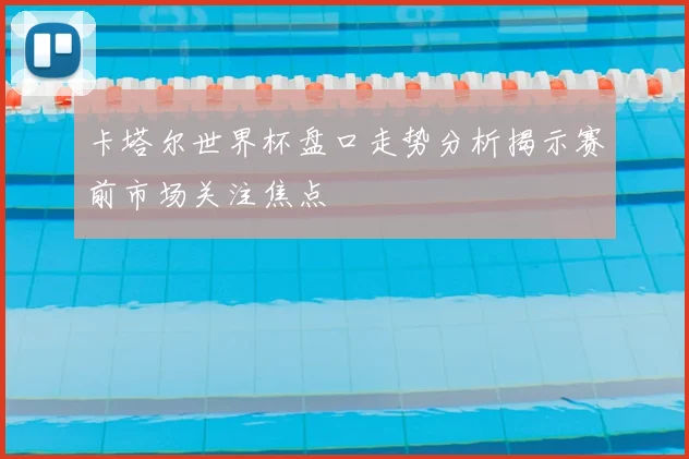 卡塔尔世界杯盘口走势分析揭示赛前市场关注焦点